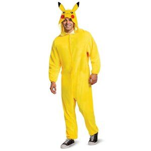 Pikachu Dress Up Jumper Cosplay Costume, New with Imperfections